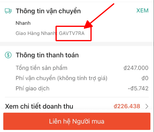 tra cứu mã vận đơn giao hàng nhanh