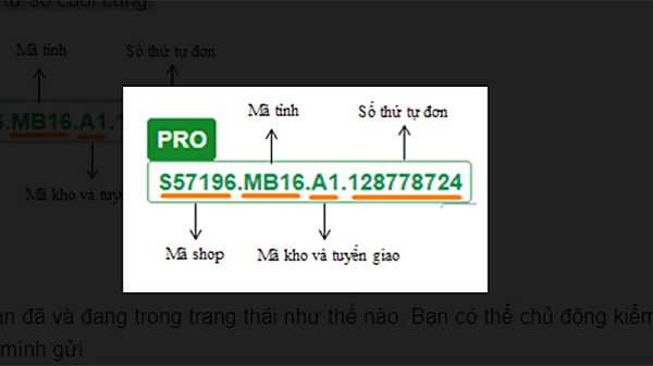 tra cứu mã vận đơn giao hàng nhanh