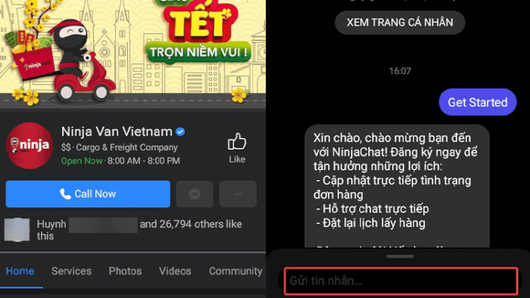 tra cứu vận đơn ninja van