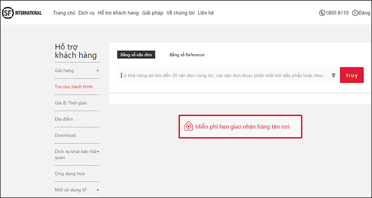 tra mã vận đơn Standard Express