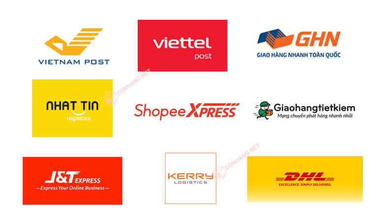 Các đơn vị vận chuyển có Ship COD